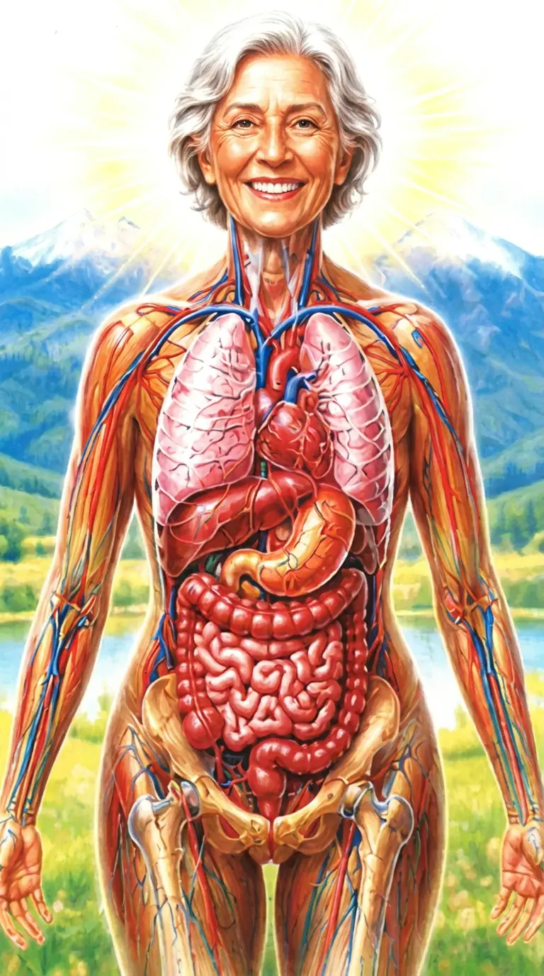 Original alkaline anatomy illustration from the MAP presentation